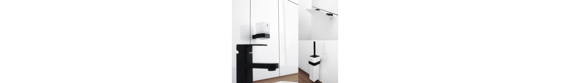 Kúpeľňové doplnky NIMCO KIBO BLACK