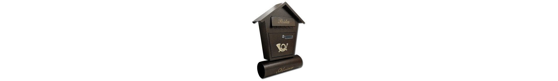 Poštovní schránky s boxem na noviny